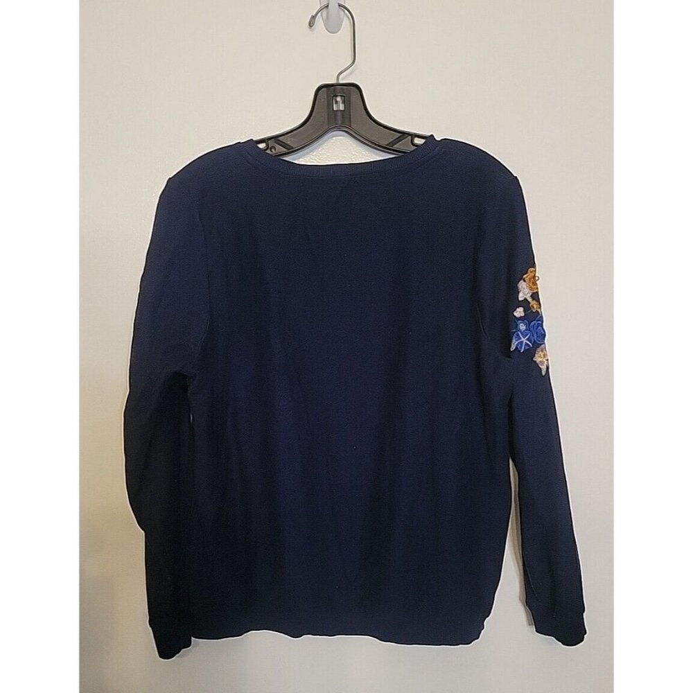 August Silk Top, Long Embroidered Sleeves - Picture 4 of 4